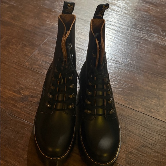 Dr. Martens Shoes - Dr. Martens Black Lace Up Boots